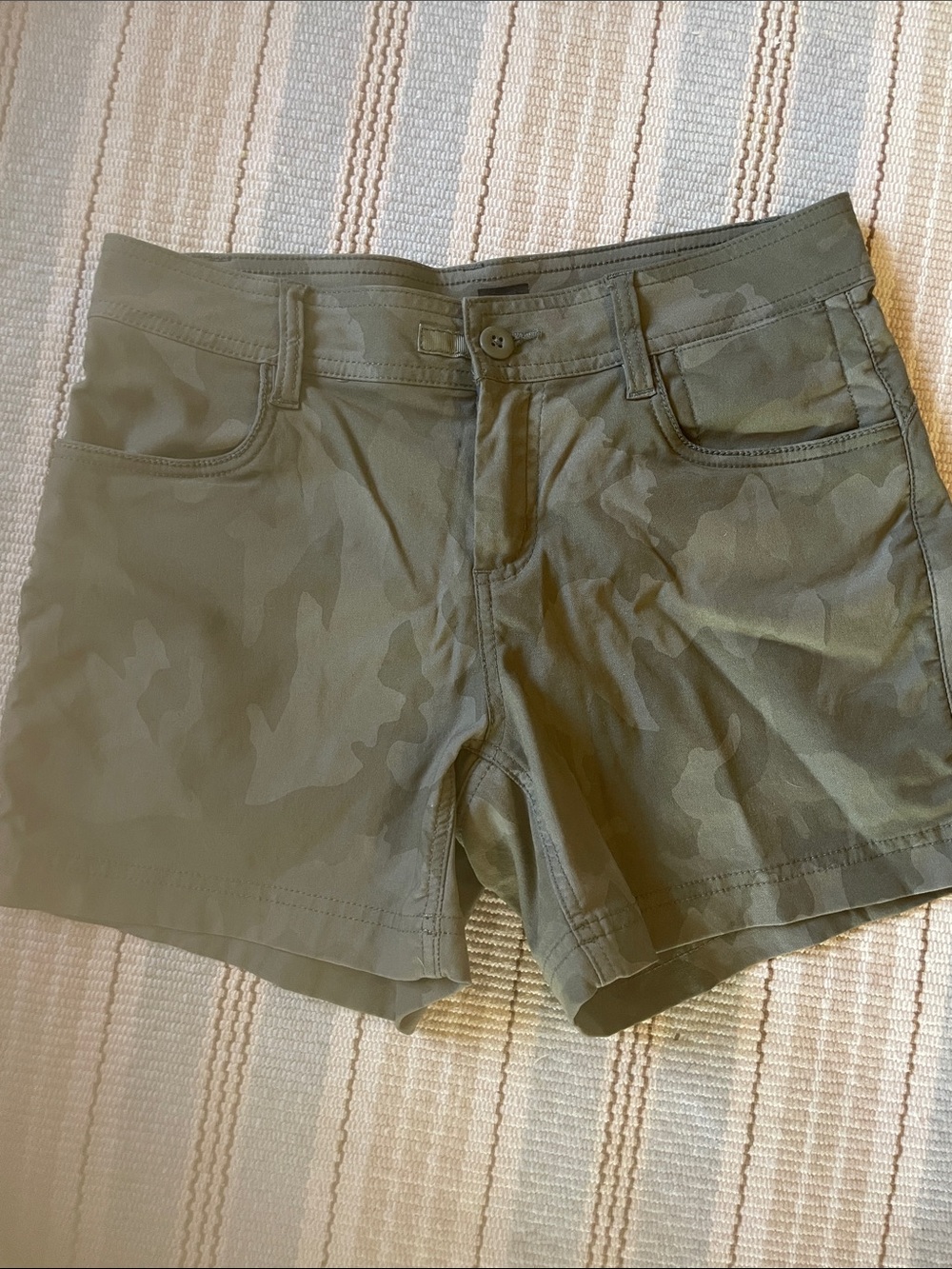 Prana Camouflage Shorts